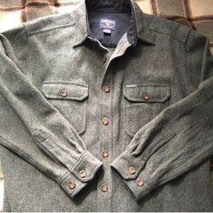 Vintage Woolrich wool shirt jacket
